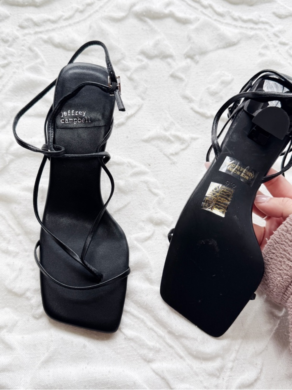 Jeffrey Campbell Fluxx Sandal Size 6.5 - Picture 7 of 8